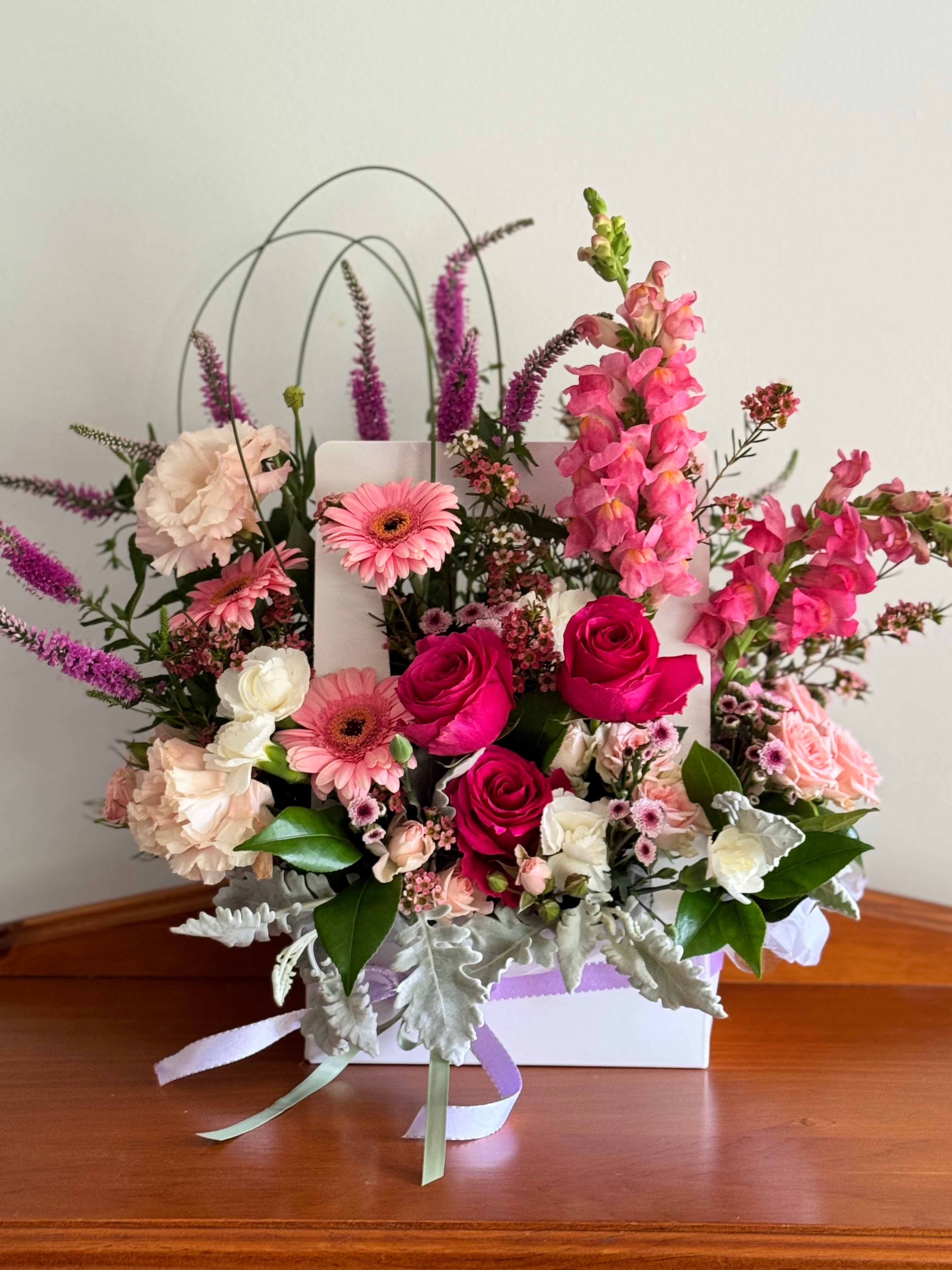 Blush and Bashful carry box