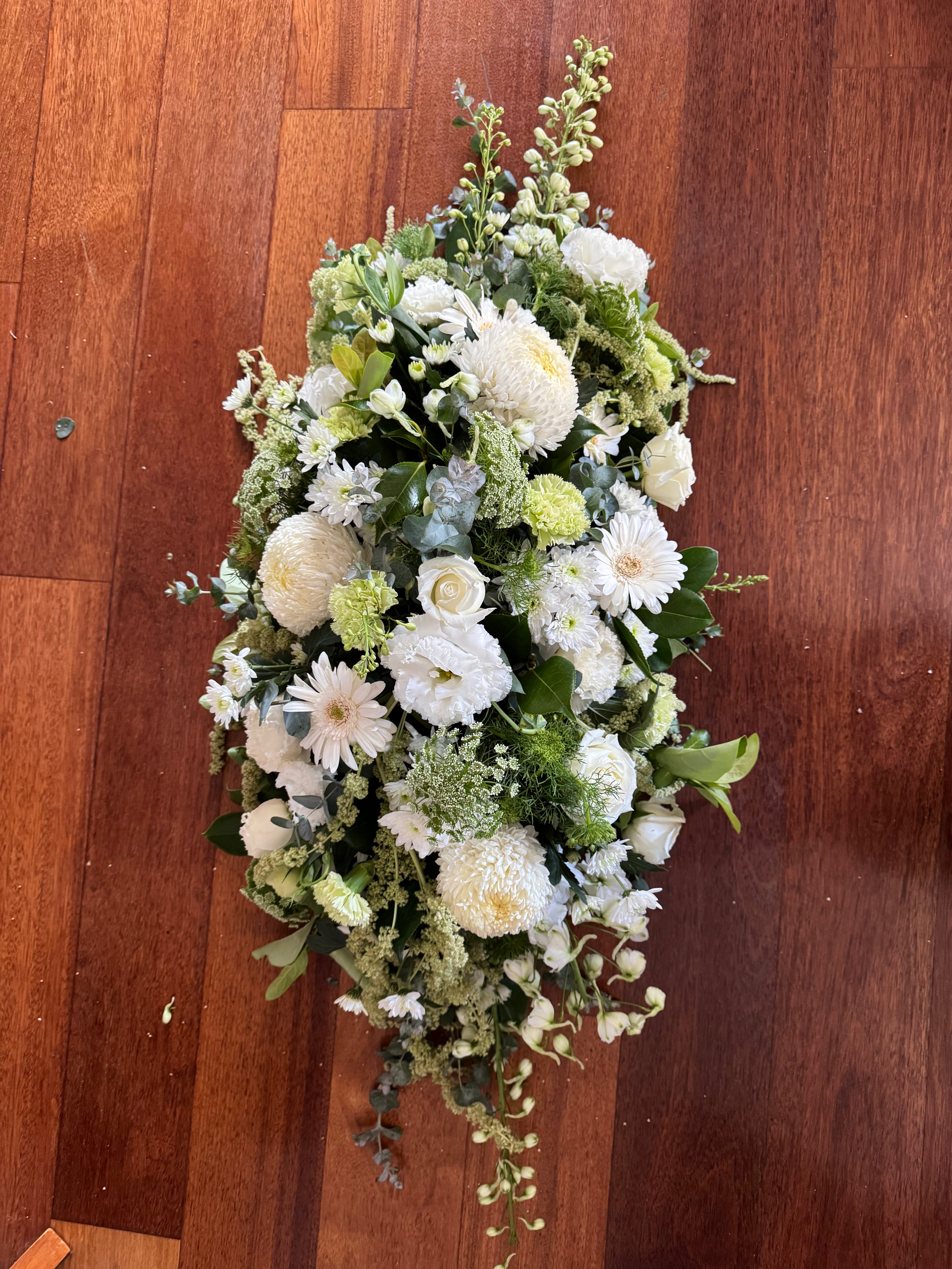 Funeral Casket Spray - Florist Choice